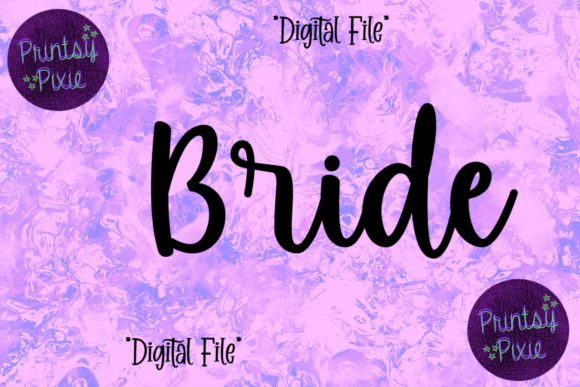 Bride Wedding Ceremony Graphics for Crafts
