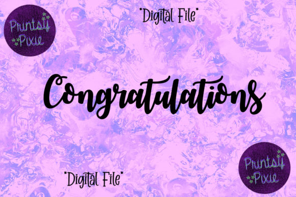 Congratulations Celebration: A Smart Graphics Pick for Crafts Sellers