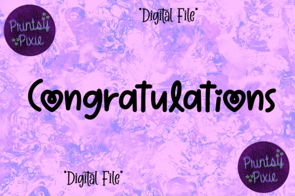 Congratulations Graphics for Crafts and Brand Campaigns