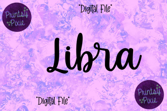 Libra Zodiac Sign: A Smart Graphics Choice for Crafts