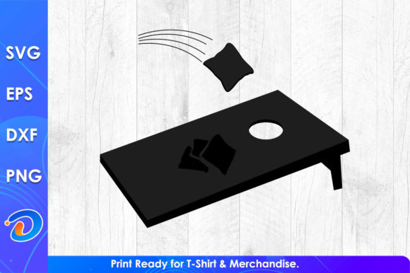 Play Cornhole Funny Vintage Gaming Shirt Graphics for Crafts